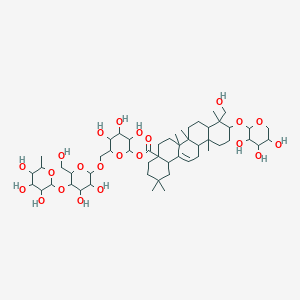 molecular formula C53H86O22 B10780571 Hederacoside D 