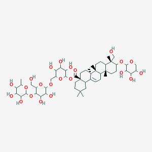 molecular formula C53H86O22 B10780610 Hederacoside D 