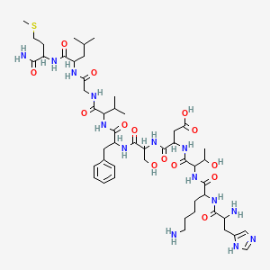 molecular formula C50H80N14O14S B10781119 Substance K 