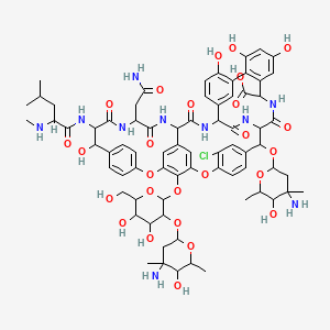 molecular formula C73H89ClN10O26 B10781471 Orienticine A 
