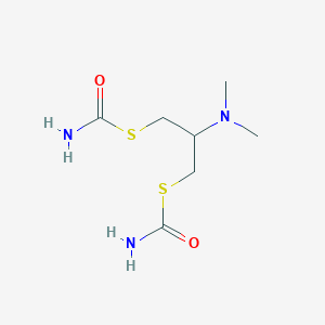 molecular formula C7H15N3O2S2 B107815 Cartap CAS No. 15263-53-3