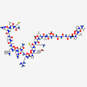 molecular formula C130H204N38O31S2 B10781527 GRP (human) 