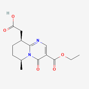 molecular formula C14H18N2O5 B10781635 Chinoin-123 CAS No. 101197-99-3