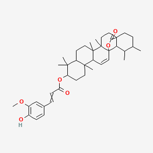 molecular formula C40H54O6 B10781642 Tereticornate-A 
