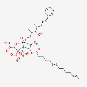 molecular formula C39H54O13 B10781656 Zaragozic acid 