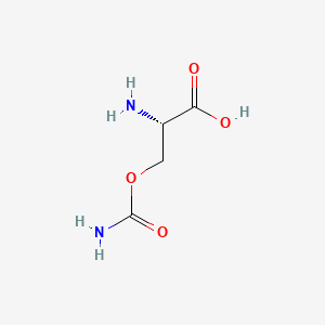 molecular formula C4H8N2O4 B10781792 O-Carbamoyl-L-serine CAS No. 2105-23-9