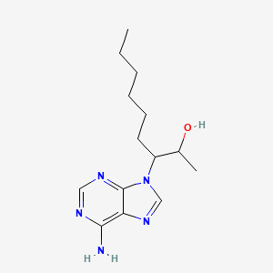 molecular formula C14H23N5O B10782030 Ehna CAS No. 59262-86-1