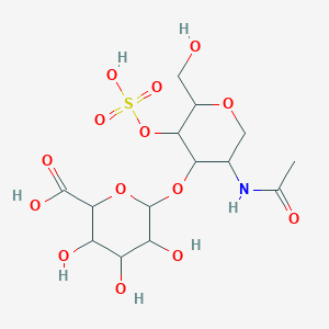 molecular formula C14H23NO14S B10782139 Desmin-370 