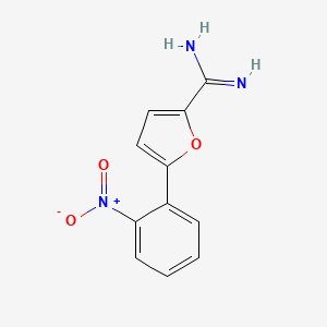 molecular formula C11H9N3O3 B10782153 Nitrafudam CAS No. 64743-09-5