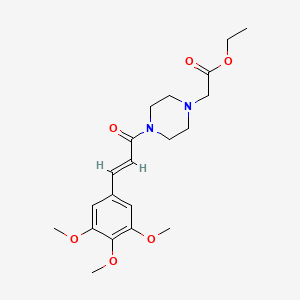 molecular formula C20H28N2O6 B10782415 Cinepazet CAS No. 88053-11-6