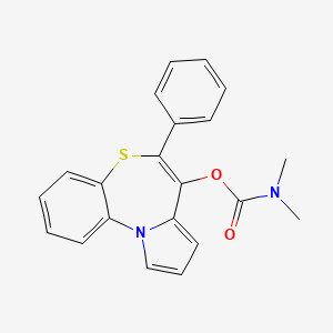 molecular formula C21H18N2O2S B10782486 Benzothiazepine analog 4 