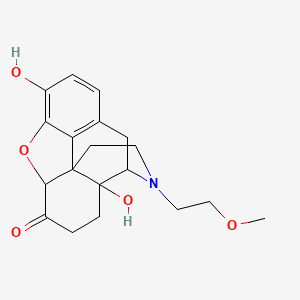 molecular formula C19H23NO5 B10782542 Semorphone hydrochloride 