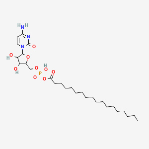 molecular formula C27H48N3O9P B10782591 Stearoyl-ara-cmp 