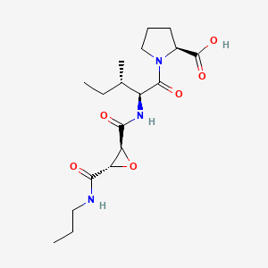 molecular formula C18H29N3O6 B10782775 Cathepsin B Inhibitor III 