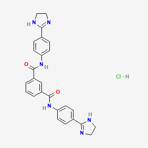 molecular formula C26H25ClN6O2 B10782791 Isotic CAS No. 5262-40-8