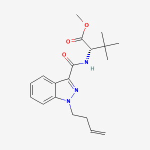 molecular formula C19H25N3O3 B10782884 MDMB-3en-BUTINACA 
