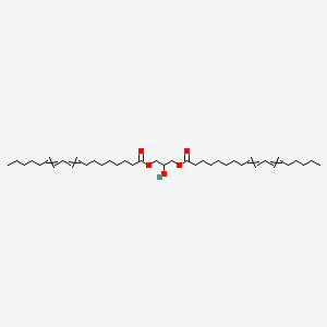 molecular formula C39H68O5 B10782967 2-Hydroxy-3-(octadeca-9,12-dienoyloxy)propyl octadeca-9,12-dienoate 