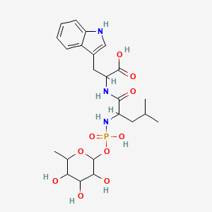 molecular formula C23H34N3O10P B10782980 Phophoramidon 