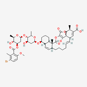 molecular formula C50H63BrO16 B10782996 Bromothricin 