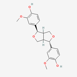 molecular formula C20H22O6 B10783045 Epipinoresinol CAS No. 18779-41-4