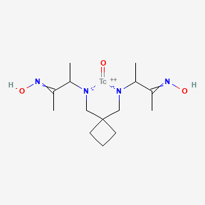 molecular formula C14H26N4O3Tc B10783067 [99Mtc]-cbpao 