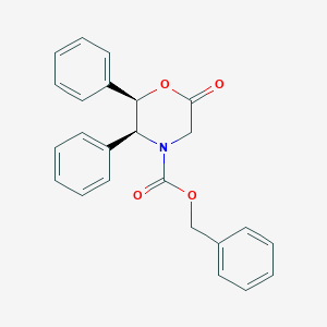 (2R,3S)-N-Cbz-6-oxo-2,3-diphenylmorpholine