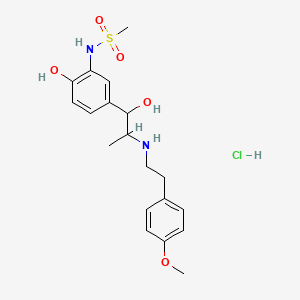 molecular formula C19H27ClN2O5S B10783244 Mesuprine hydrochloride CAS No. 7660-71-1