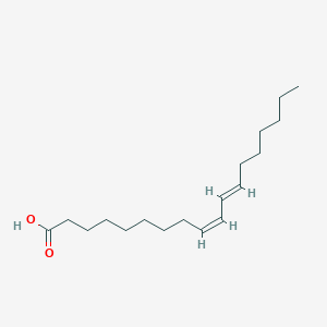 molecular formula C18H32O2 B107833 Bovinic acid CAS No. 2540-56-9