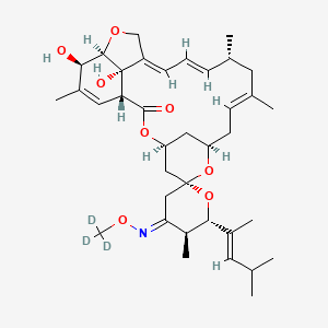 molecular formula C37H53NO8 B10783334 Moxidectin-d3 