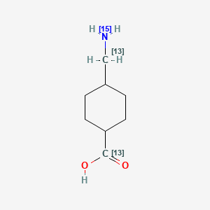 cis-Tranexamic acid-13C2,15N