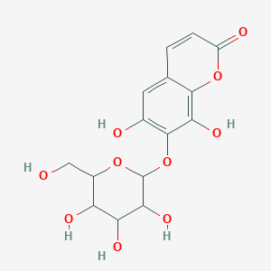 molecular formula C15H16O10 B10783541 mulberroside B 