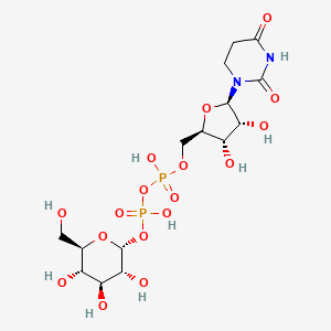 molecular formula C15H26N2O17P2 B10783560 UDPG sodium salt 