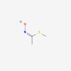 molecular formula C3H7NOS B10783645 Methyl thioacetohydroxamate CAS No. 19125-12-3