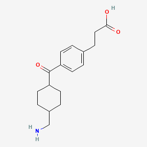 molecular formula C17H23NO3 B10783668 Rotraxate CAS No. 344872-06-6