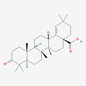 molecular formula C30H46O3 B107837 Moronic acid CAS No. 6713-27-5