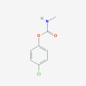 molecular formula C8H8ClNO2 B107838 4-Chlorophenyl methylcarbamate CAS No. 2620-53-3