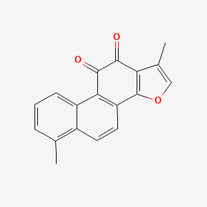 molecular formula C18H12O3 B10783878 Tanshinone I CAS No. 54693-68-4
