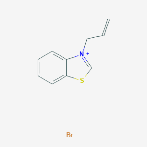 molecular formula C10H10BrNS B107839 N-Allylbenzothiazolium Bromide CAS No. 16407-55-9