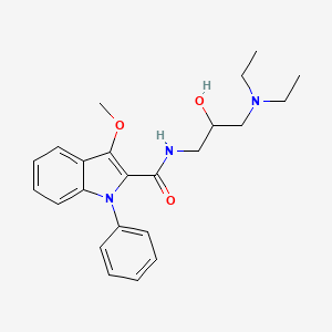 molecular formula C23H29N3O3 B10784049 Eproxindine CAS No. 85793-29-9