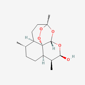 molecular formula C15H24O5 B10784071 Dihydroartemisinin 
