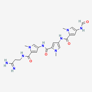molecular formula C22H27N9O4 B10784167 Stallimycin CAS No. 39389-47-4
