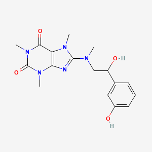 molecular formula C17H21N5O4 B10784209 Phentetramine CAS No. 40914-99-6
