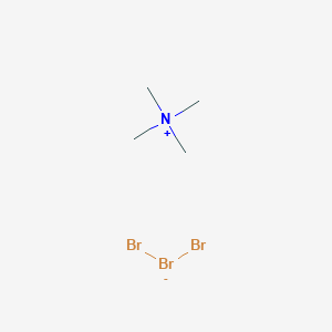 molecular formula C4H12Br3N-2 B107843 Tetramethylammonium tribromide CAS No. 15625-56-6