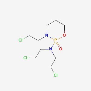 molecular formula C9H18Cl3N2O2P B10784360 Trofosfamide CAS No. 72282-84-9
