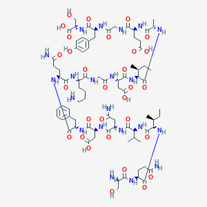 molecular formula C81H123N21O30 B10784512 Unii-blm5wgp750 CAS No. 182082-01-5