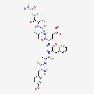 molecular formula C38H54N8O10 B10784540 Deltorphin-II 