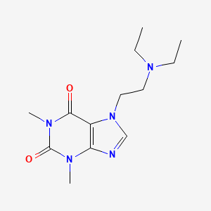 molecular formula C13H21N5O2 B10784557 Etamiphylline CAS No. 59547-58-9