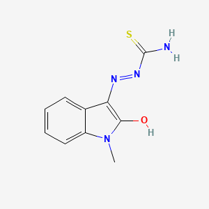 molecular formula C10H10N4OS B10784611 Methisazone CAS No. 26153-15-1