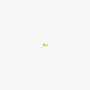 molecular formula Au B10784661 Gold CAS No. 59597-42-1
