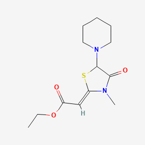 molecular formula C13H20N2O3S B10784673 Etozolin CAS No. 67432-21-7
